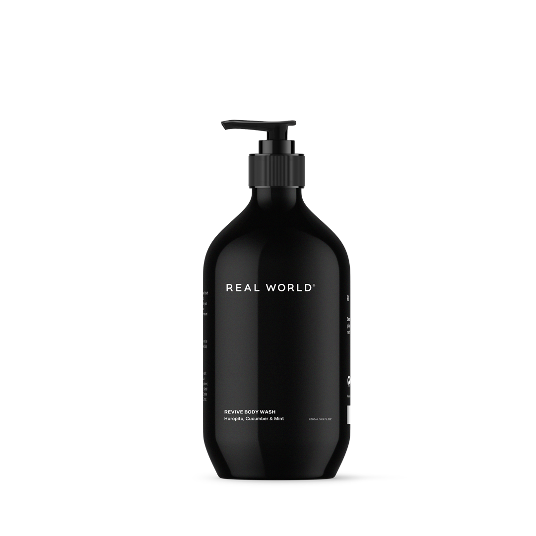 Real World body wash Real World Revive Body Wash - Koromiko, Kiwifruit & Lemongrass 500ml