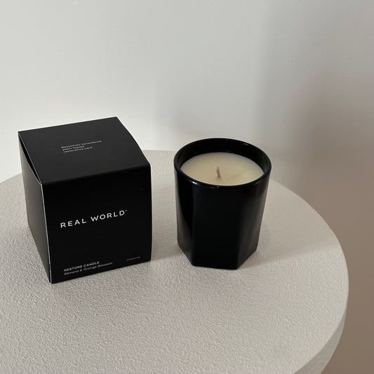 Real World Candles Real World Restore Scented Candle - Rēmana & Orange Blossom 270g