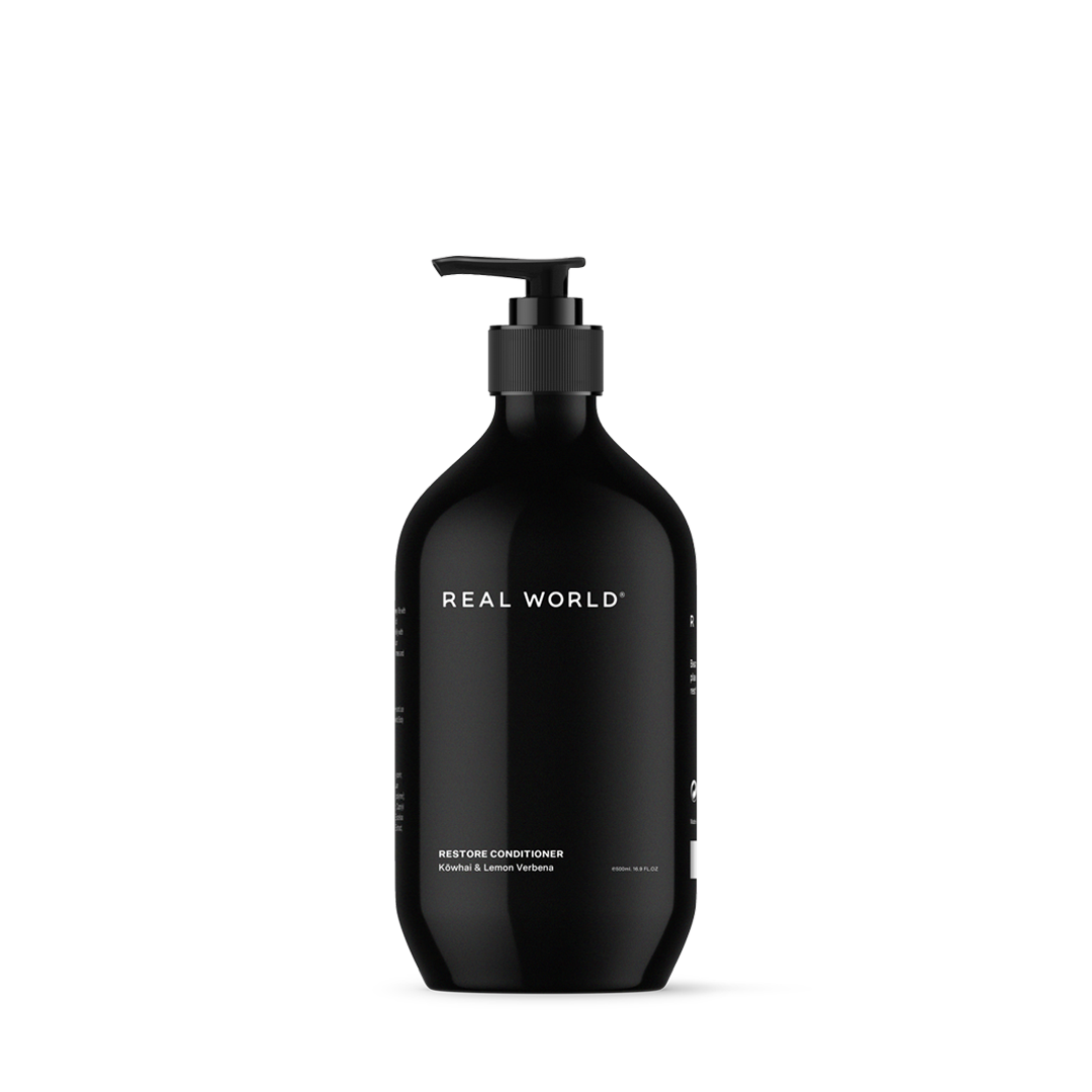 Real World Shampoo and Conditioner Real World Restore Conditioner - Kōwhai & Lemon Verbena 500ml