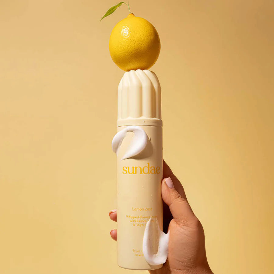 Sundae body wash Sundae Lemon Zest Foaming Body Wash