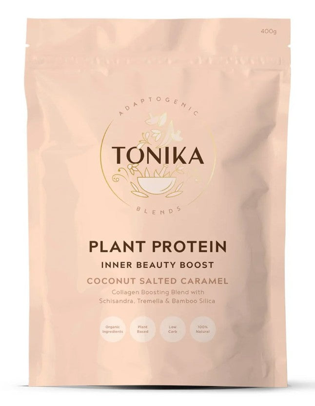 Tonika Plant Protein Coconut Salted Caramel - Exquisite Laser Clinic 