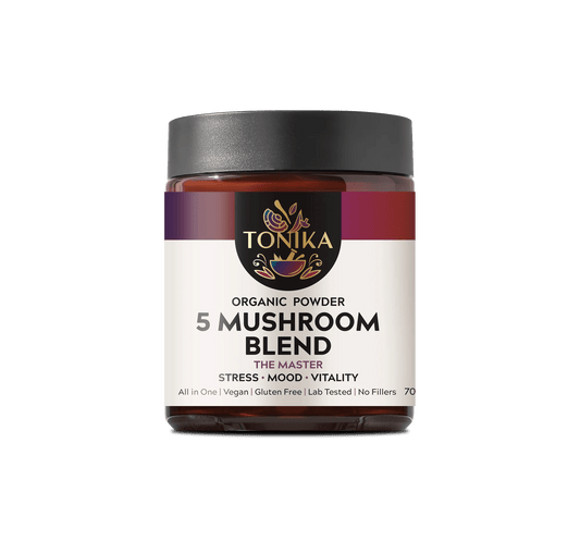 Tonika Powder TONIKA Organic 5 Mushroom Blend - THE MASTER 70gm