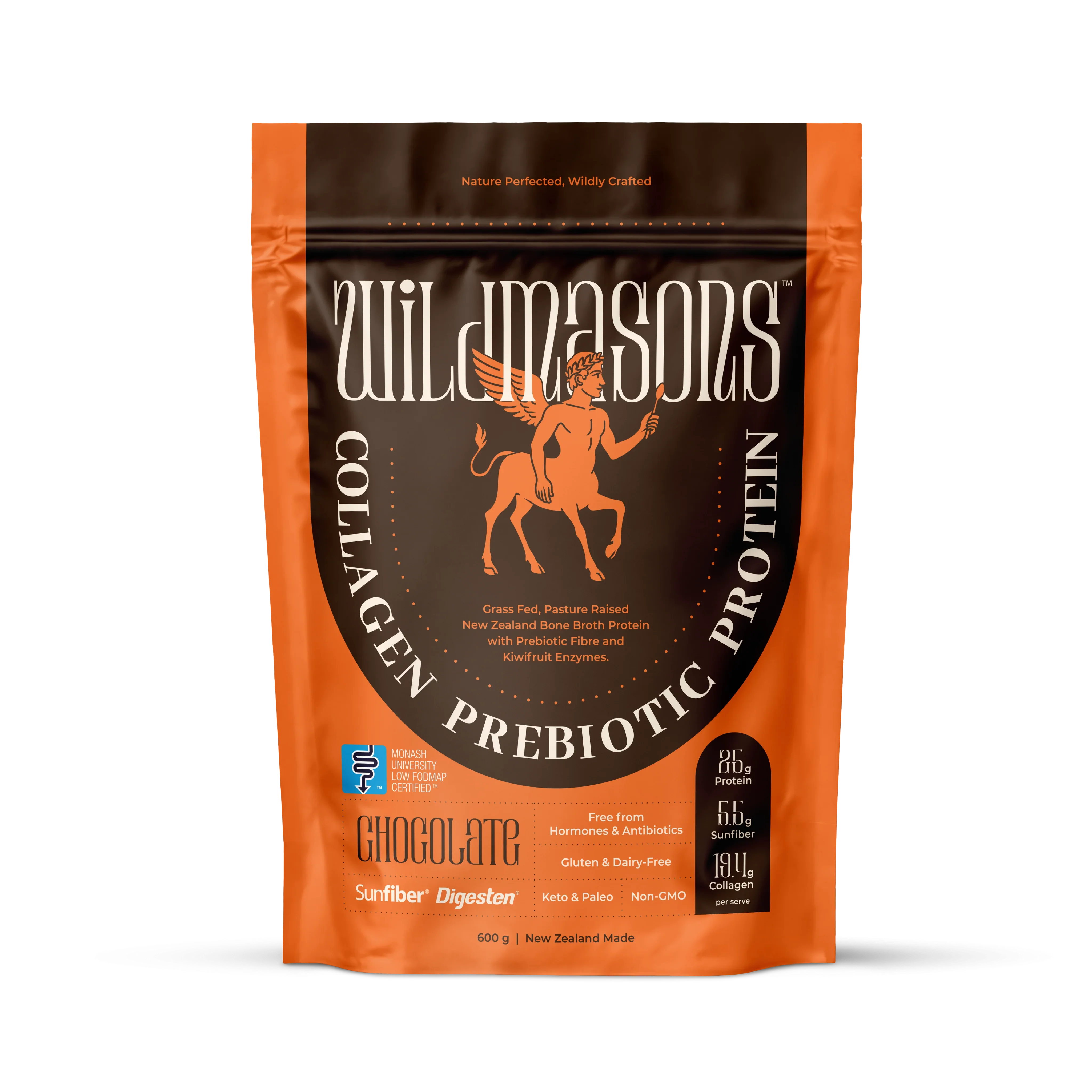 Wild Masons Plant Protein Wild Masons Collagen Prebiotic Protein Chocolate 600g