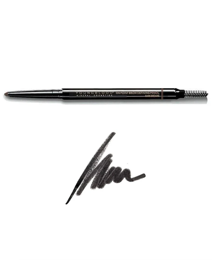 Youngblood Makeup Brushes Dark Brown Youngblood On Point Brow Defining Pencil