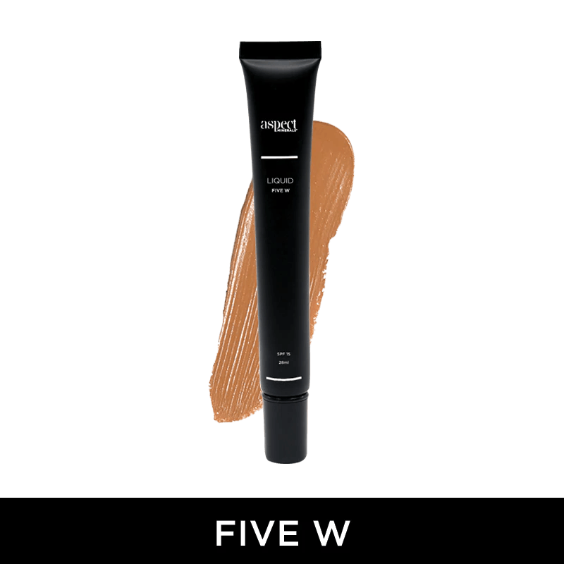 aspect makeup makeup Liquid #5 w/warm Aspect Makeup Liquid Foundation