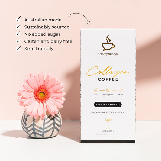 BEFORE YOU SPEAK Coffee BEFORE YOU SPEAK Collagen Coffee Unsweetened