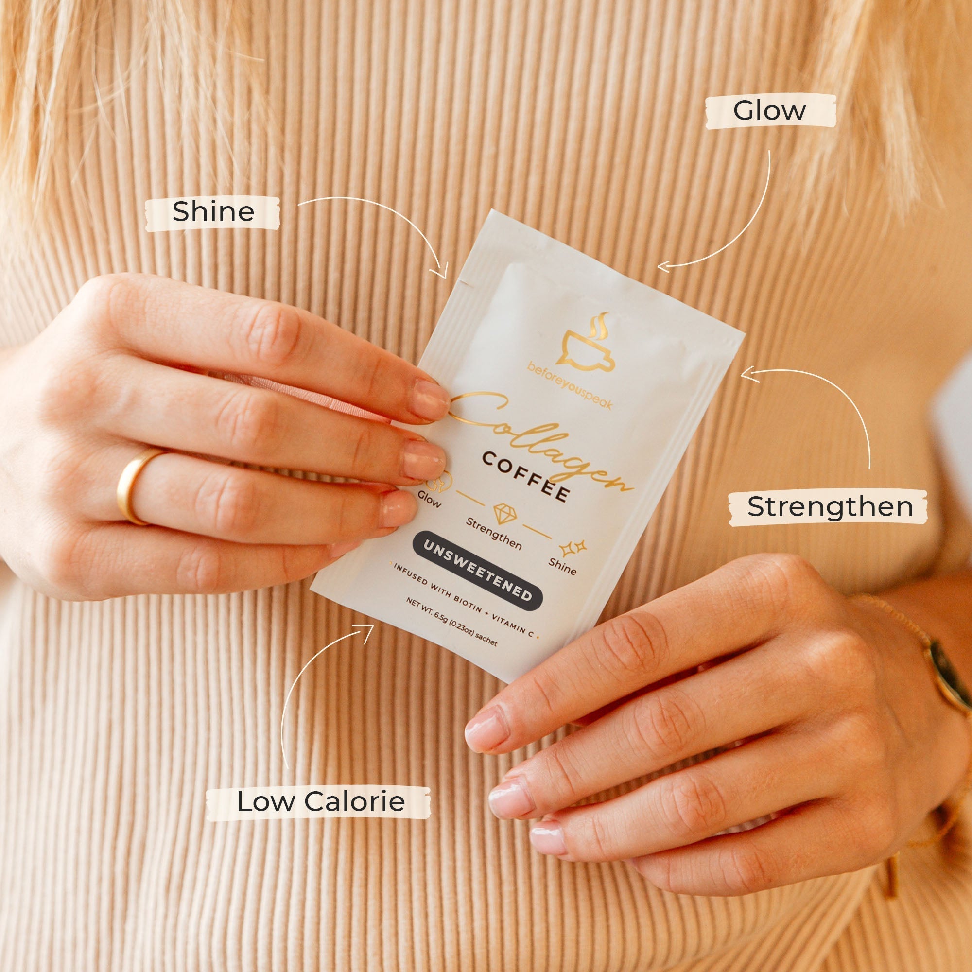BEFORE YOU SPEAK Coffee BEFORE YOU SPEAK Collagen Coffee Unsweetened