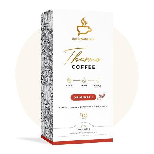 BEFORE YOU SPEAK Coffee BEFORE YOU SPEAK Thermo Coffee Octane ORIGINAL+ EXTRA SHOT