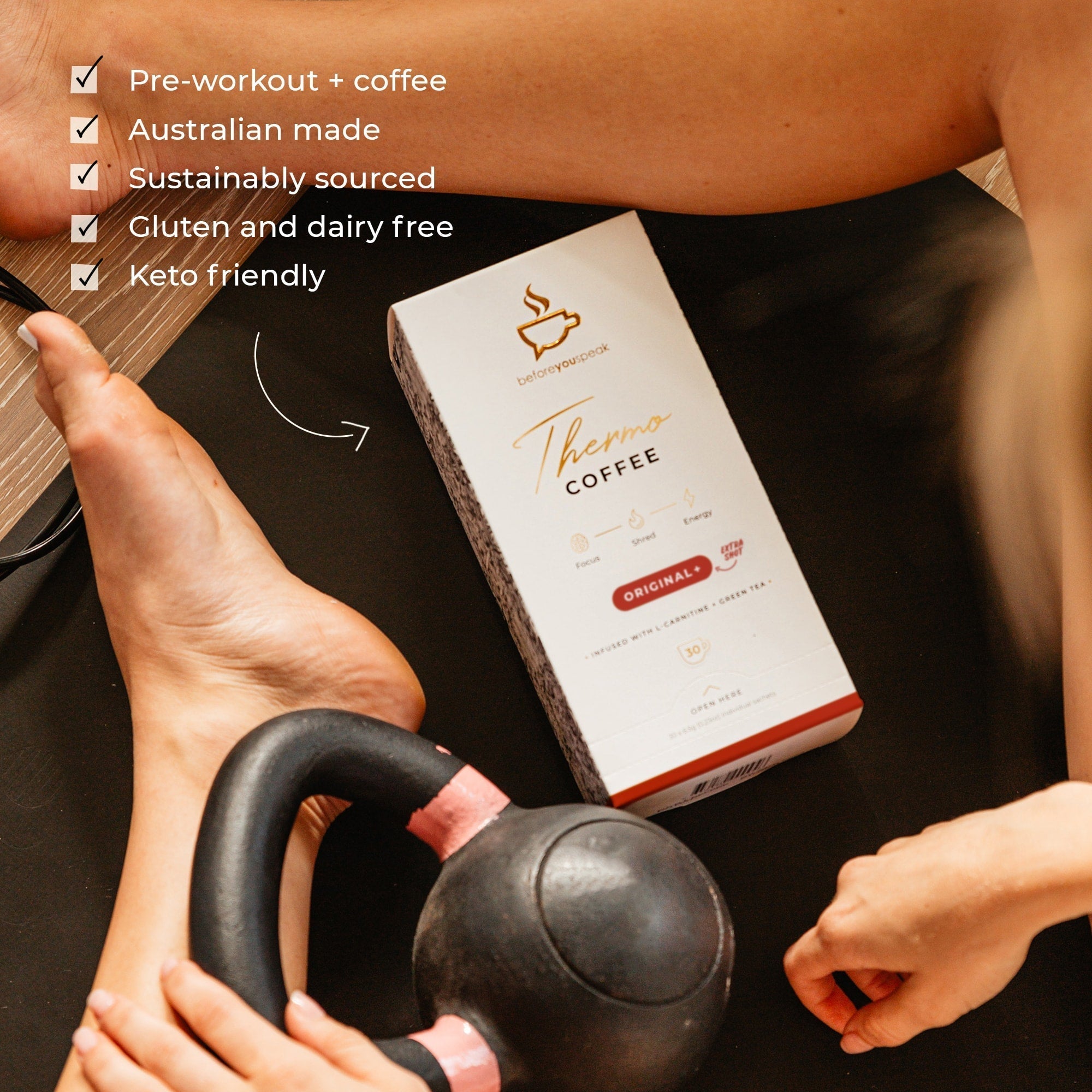 BEFORE YOU SPEAK Coffee BEFORE YOU SPEAK Thermo Coffee Octane ORIGINAL+ EXTRA SHOT