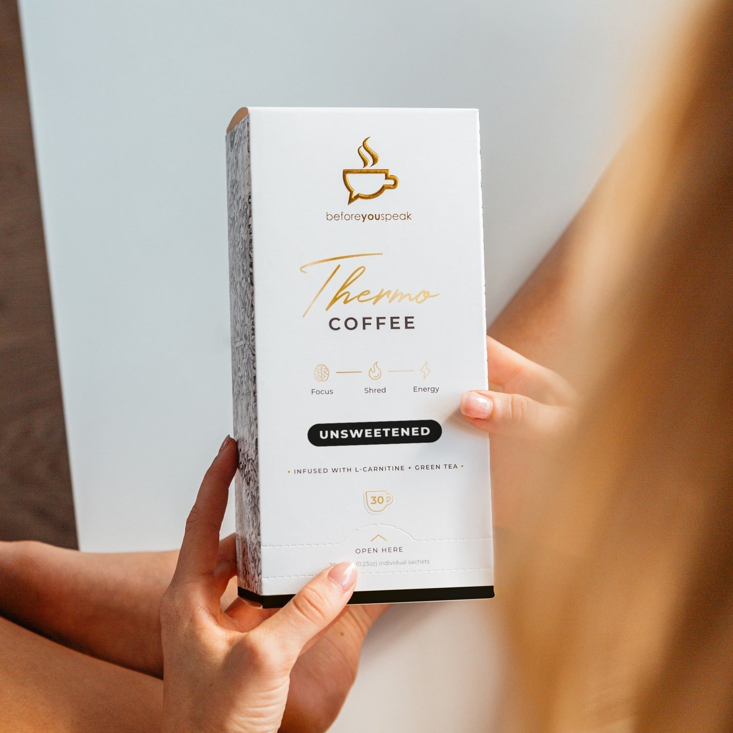 BEFORE YOU SPEAK Coffee BEFORE YOU SPEAK Thermo Coffee UNSWEETENED