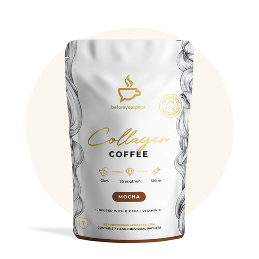 BEFORE YOU SPEAK Coffee Collagen Coffee Glow Mocha (7PACK)