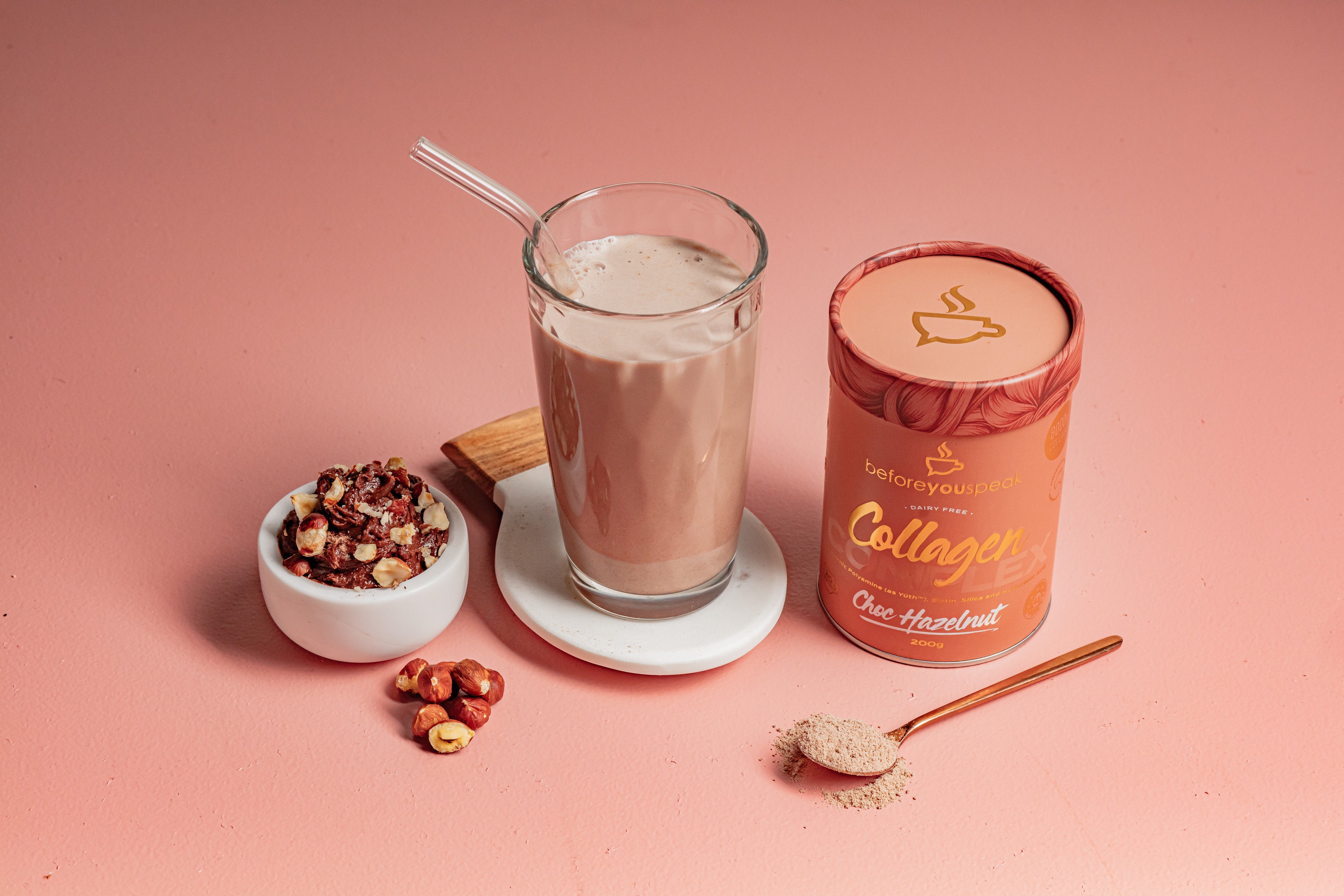 BEFORE YOU SPEAK Collagen BEFORE YOU SPEAK Collagen Complex Choc Hazelnut