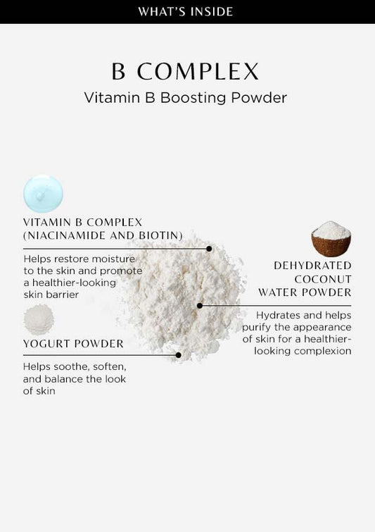 Cosmedix skincare Cosmedix B Complex Vitamin B Boosting Powder