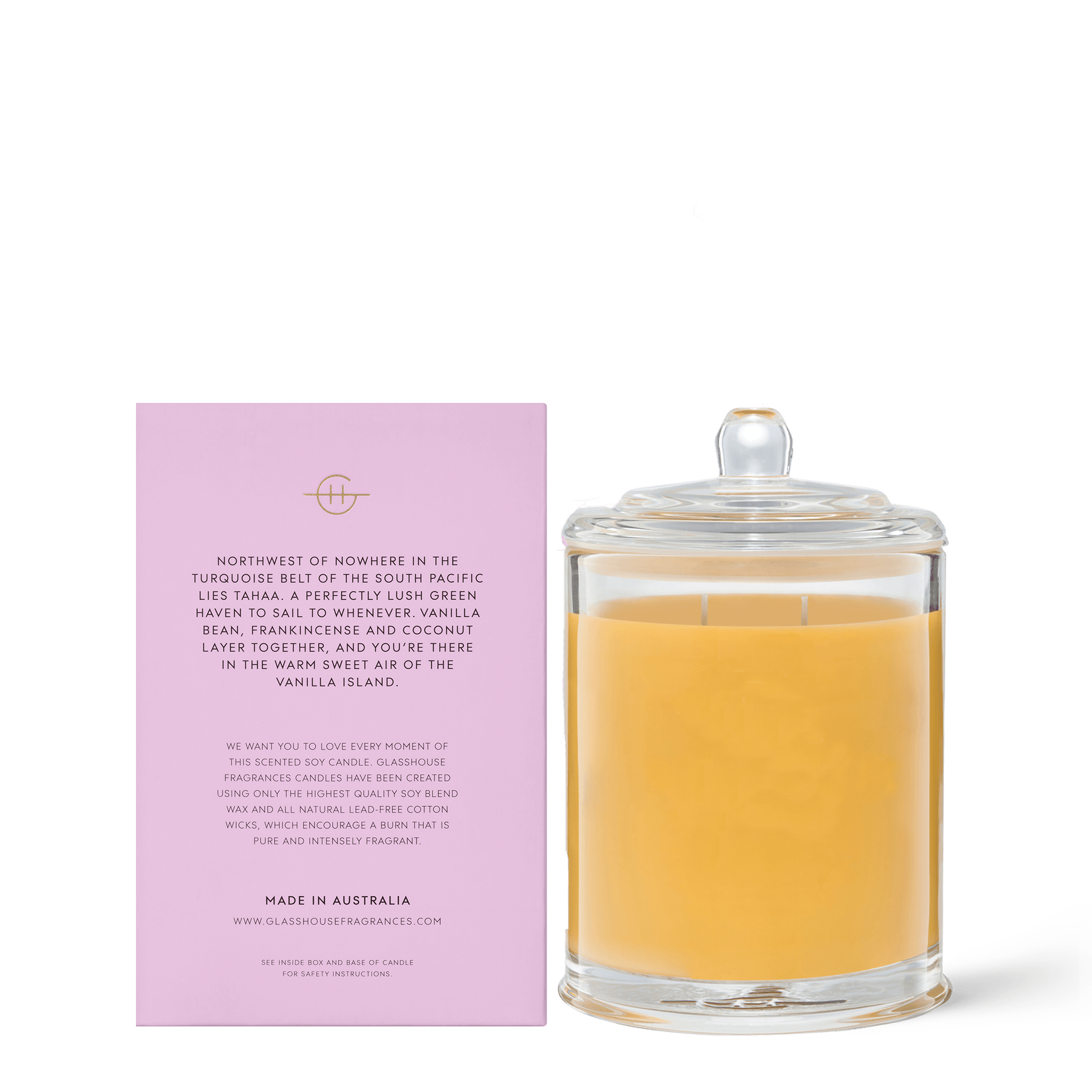 Glasshouse A TAHAA AFFAIR Candle **Top Selling Candle** - Exquisite Laser Clinic