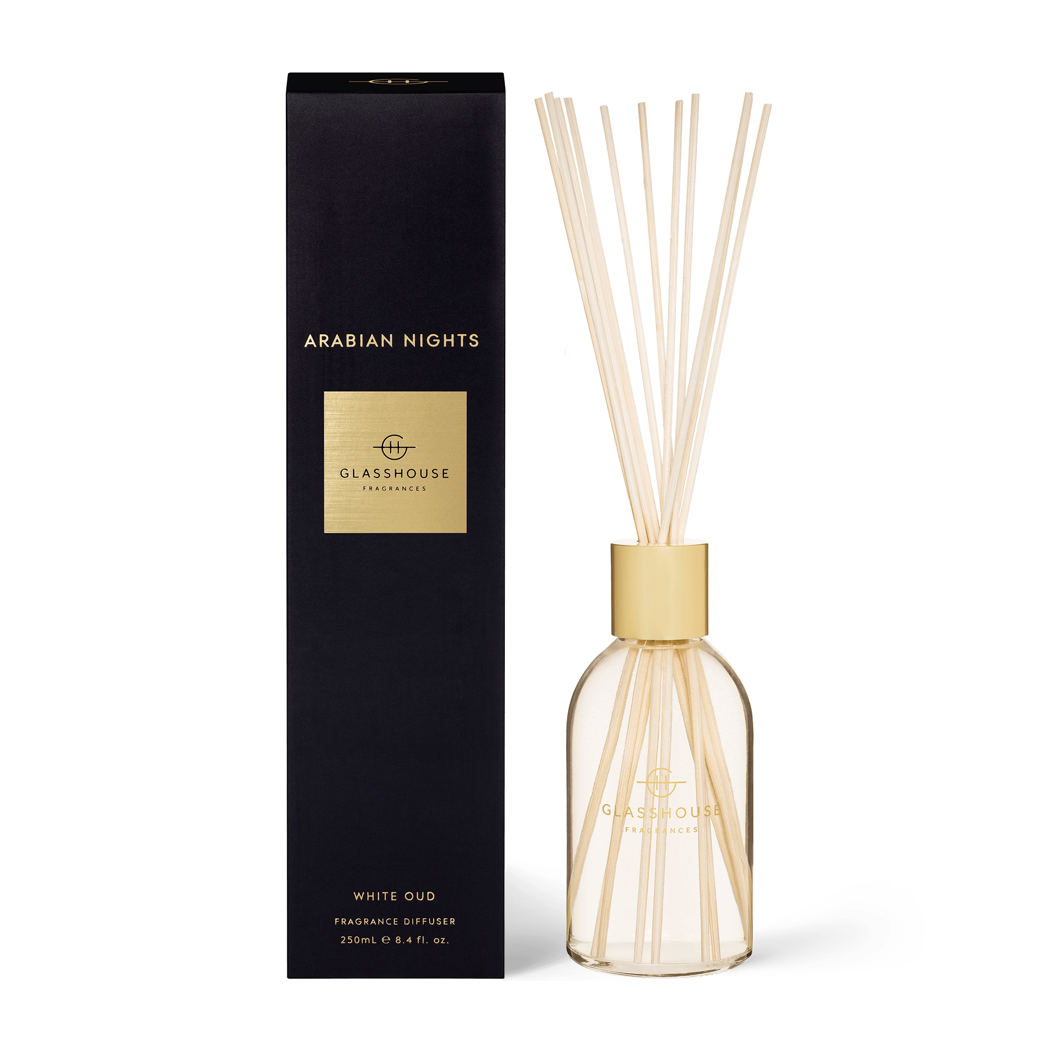 Glasshouse Fragrance fragrance Glasshouse Arabian Nights Diffuser 250ml (White Oud) **Pre Order**