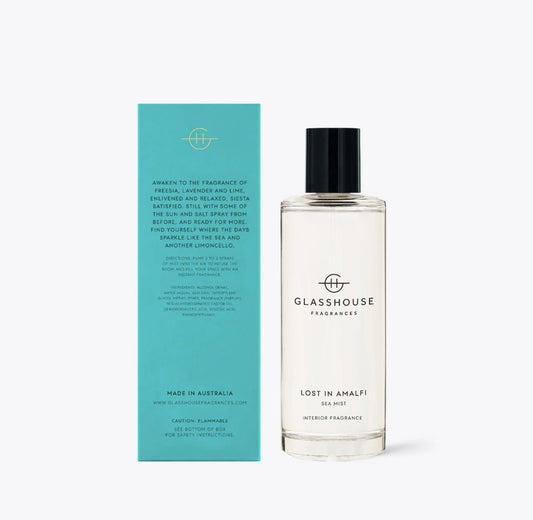 Glasshouse Fragrance room spray Glasshouse Interior Fragrance Lost in Amalfi