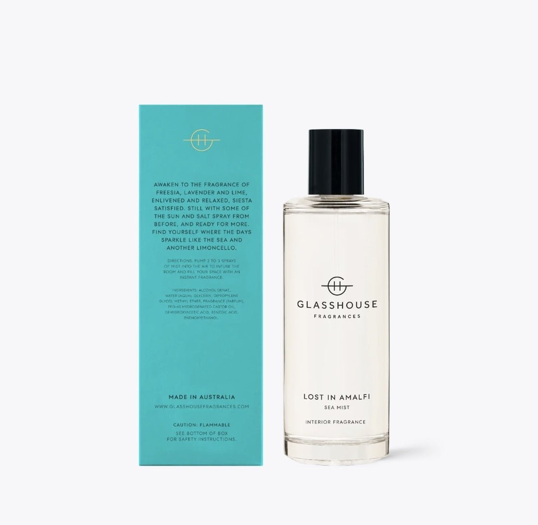 Glasshouse Interior Fragrance Lost in Amalfi - Exquisite Laser Clinic