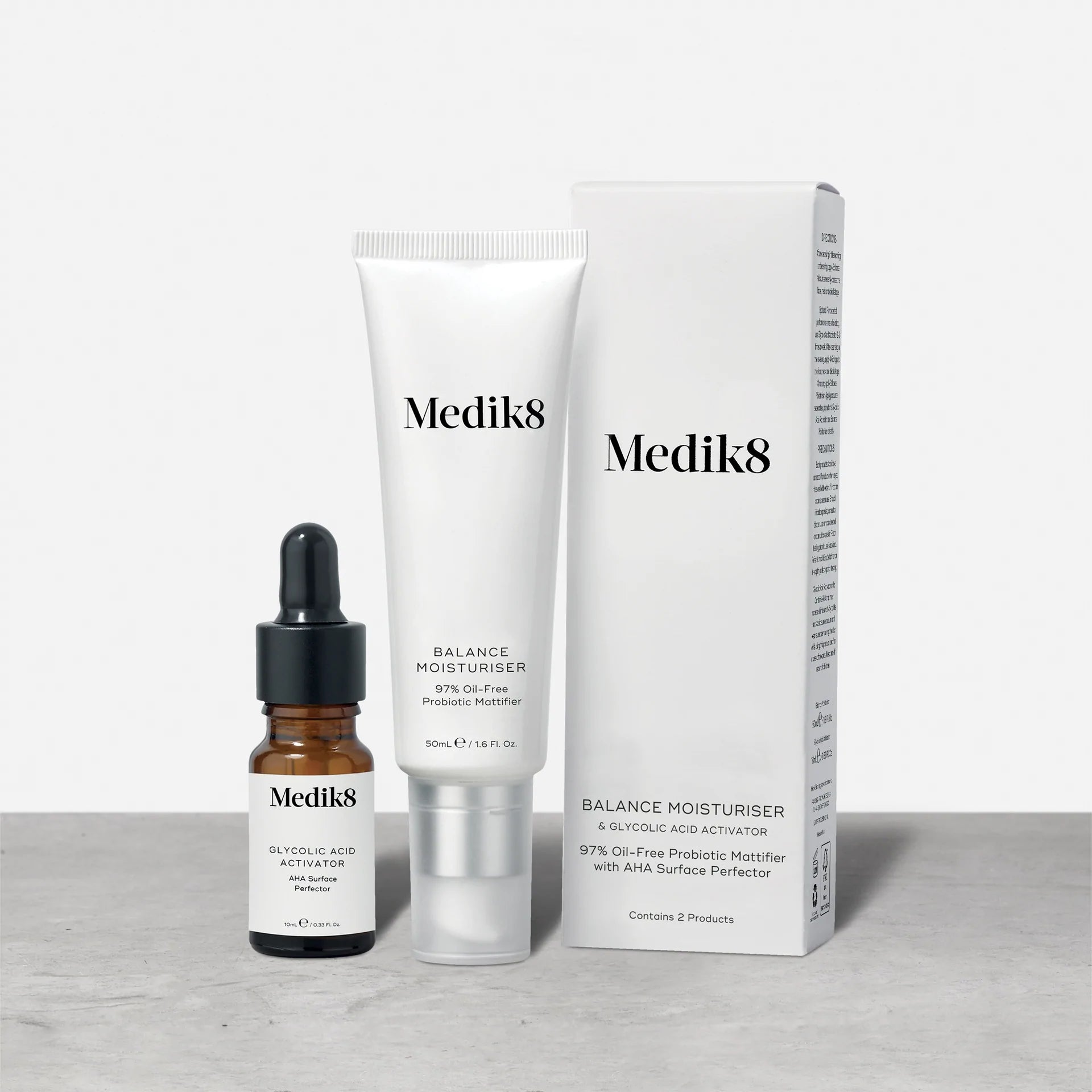 Medik8 Skin Care MEDIK8 Balance Moisturiser & Glycolic Acid Activator