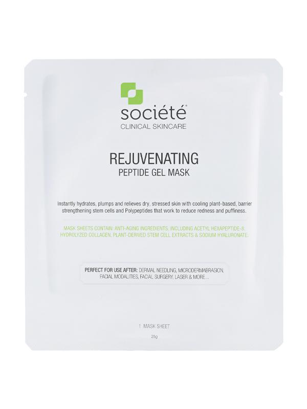 societe skincare Societe Rejuvenating Peptide Gel Sheet Mask (box of 5)