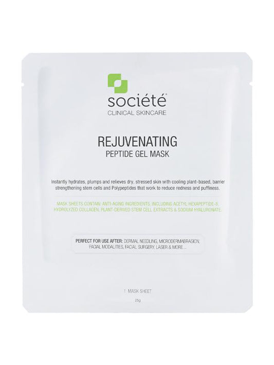 societe skincare Societe Rejuvenating Peptide Gel Sheet Mask (box of 5)