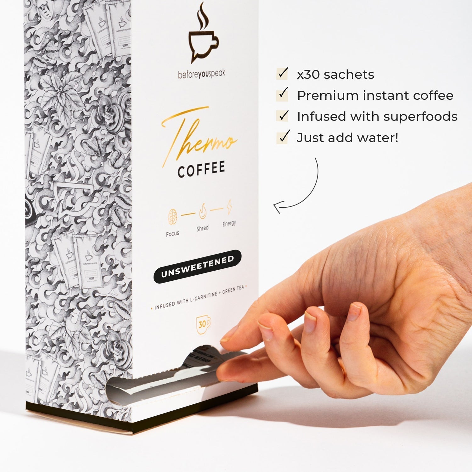 Thermo Coffee UNSWEETENED - Exquisite Laser Clinic